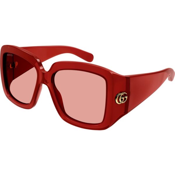 Occhiali da sole  Gucci Gg1402sa cod. colore 003 Donna Squadrata Bordeaux