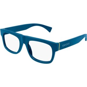 Occhiali vista  Gucci Gg1137o cod. colore 004 Uomo Squadrata Blu