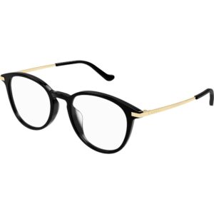 Occhiali vista  Gucci Gg1466oa cod. colore 001 Unisex Rotonda Nero