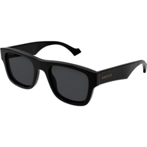 Occhiali da sole  Gucci Gg1427s cod. colore 002 Uomo Squadrata Nero