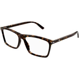 Occhiali vista  Gucci Gg1445o cod. colore 002 Uomo Squadrata Havana