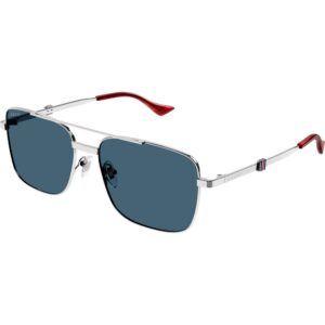 Occhiali da sole  Gucci Gg1441s cod. colore 003 Uomo Squadrata Argento