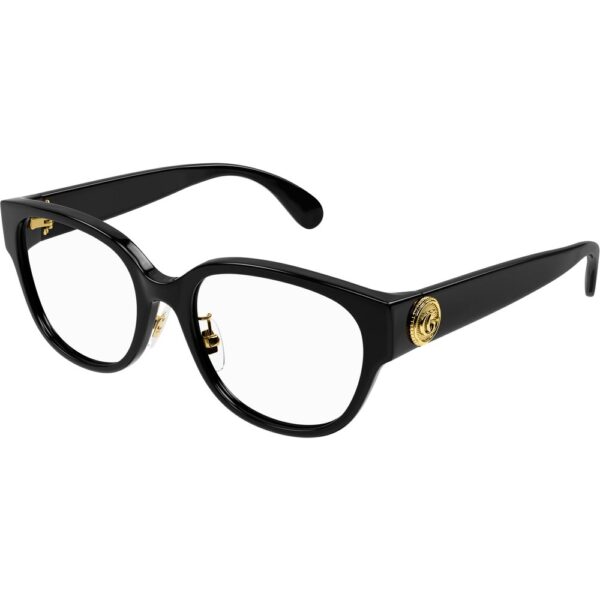 Occhiali vista  Gucci Gg1411ok cod. colore 001 Donna Rotonda Nero