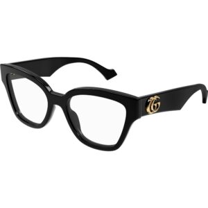 Occhiali vista  Gucci Gg1424o cod. colore 005 Donna Geometrica Nero