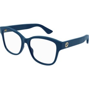 Occhiali vista  Gucci Gg1340o cod. colore 006 Donna Squadrata Blu