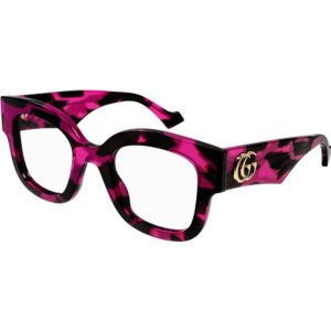 Occhiali vista  Gucci Gg1423o cod. colore 003 Donna Cat eye Havana