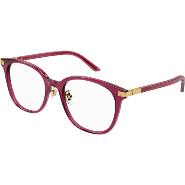 Occhiali vista  Gucci Gg1453ok cod. colore 003 Donna Rotonda Bordeaux