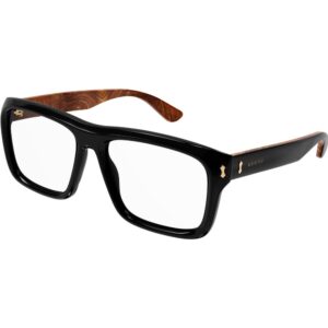 Occhiali vista  Gucci Gg1462o cod. colore 001 Uomo Squadrata Nero