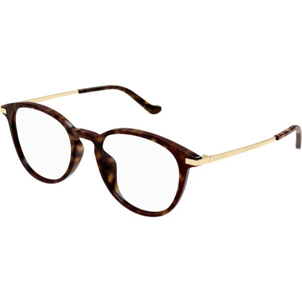 Occhiali vista  Gucci Gg1466oa cod. colore 002 Unisex Rotonda Havana