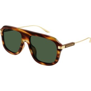 Occhiali da sole  Gucci Gg1309s cod. colore 007 Uomo Squadrata Havana