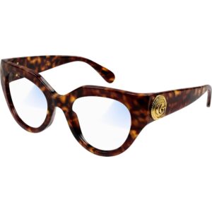 Occhiali da sole  Gucci Gg1408s cod. colore 005 Donna Cat eye Havana