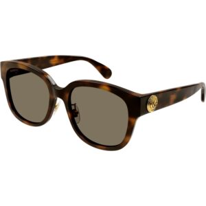 Occhiali da sole  Gucci Gg1409sk cod. colore 004 Donna Cat eye Havana