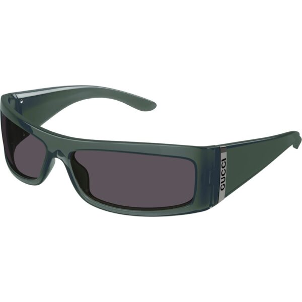 Occhiali da sole  Gucci Gg1492s cod. colore 001 Uomo Avvolgente Verde