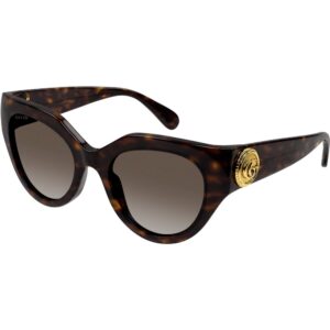 Occhiali da sole  Gucci Gg1408s cod. colore 003 Donna Cat eye Havana