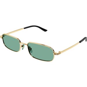 Occhiali da sole  Gucci Gg1457s cod. colore 005 Uomo Squadrata Oro