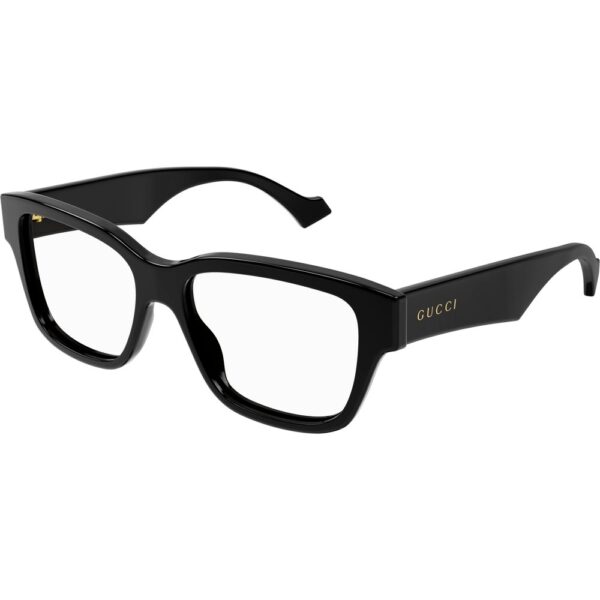 Occhiali vista  Gucci Gg1428o cod. colore 001 Uomo Squadrata Nero