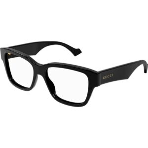 Occhiali vista  Gucci Gg1428o cod. colore 004 Uomo Squadrata Nero