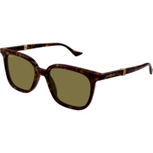 Occhiali da sole  Gucci Gg1493s cod. colore 002 Uomo Squadrata Havana