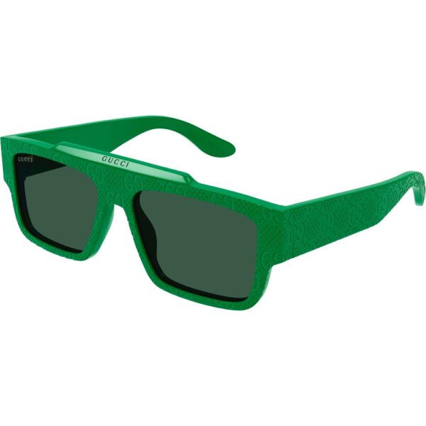 Occhiali da sole  Gucci Gg1460s cod. colore 007 Uomo Squadrata Verde