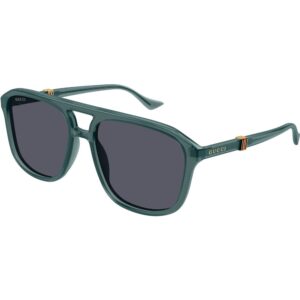 Occhiali da sole  Gucci Gg1494s cod. colore 003 Uomo Pilot Verde