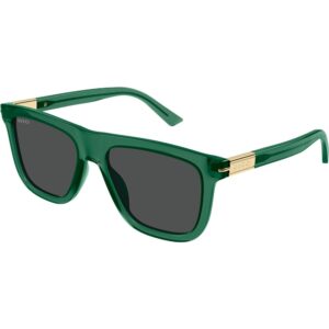 Occhiali da sole  Gucci Gg1502s cod. colore 003 Uomo Squadrata Verde