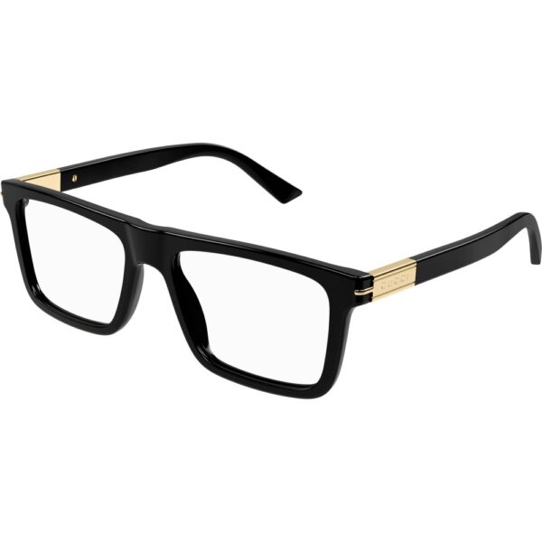 Occhiali vista  Gucci Gg1504o cod. colore 001 Uomo Squadrata Nero