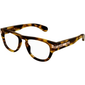 Occhiali vista  Gucci Gg1519o cod. colore 002 Uomo Rotonda Havana