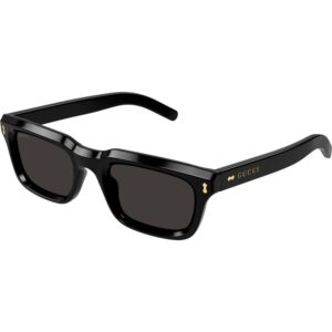 Occhiali da sole  Gucci Gg1524s cod. colore 001 Uomo Squadrata Nero