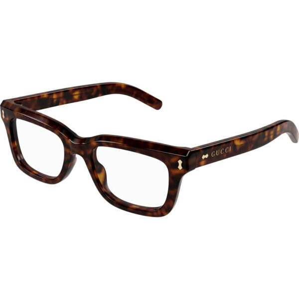 Occhiali vista  Gucci Gg1522o cod. colore 006 Donna Squadrata Havana