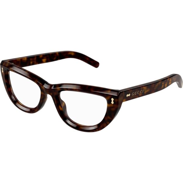 Occhiali vista  Gucci Gg1521o cod. colore 002 Donna Cat eye Havana