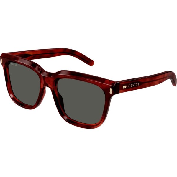 Occhiali da sole  Gucci Gg1523s cod. colore 002 Uomo Squadrata Havana