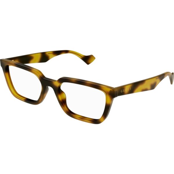 Occhiali vista  Gucci Gg1539o cod. colore 004 Uomo Squadrata Giallo