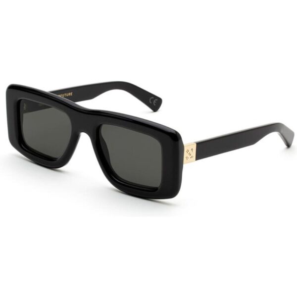 Occhiali da sole  Retrosuperfuture C18 virgilio cod. colore black Unisex Squadrata Nero