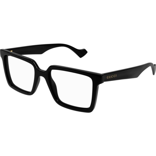 Occhiali vista  Gucci Gg1540o cod. colore 001 Uomo Squadrata Nero