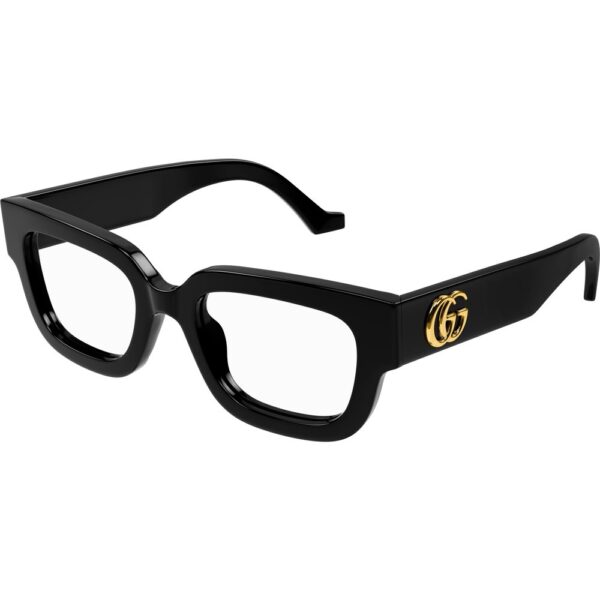 Occhiali vista  Gucci Gg1548o cod. colore 001 Donna Squadrata Nero