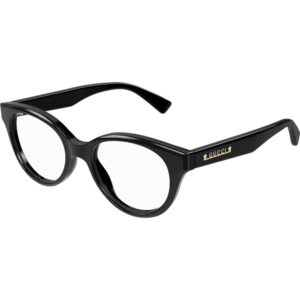 Occhiali vista  Gucci Gg1590o cod. colore 001 Donna Rotonda Nero