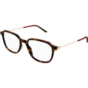 Occhiali vista  Gucci Gg1576o cod. colore 002 Uomo Squadrata Havana