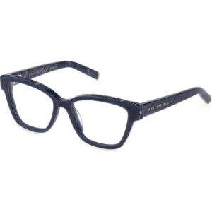 Occhiali vista  Philipp plein Vpp034s cod. colore 0b35 Unisex Geometrica Blu