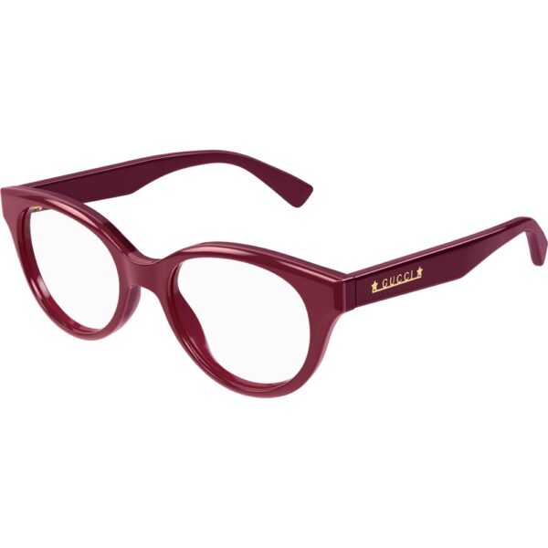 Occhiali vista  Gucci Gg1590o cod. colore 006 Donna Rotonda Bordeaux