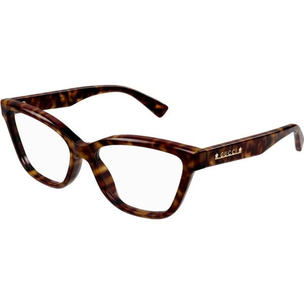 Occhiali vista  Gucci Gg1589o cod. colore 002 Donna Cat eye Havana