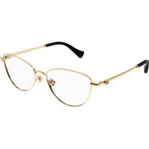 Occhiali vista  Gucci Gg1595o cod. colore 001 Donna Cat eye Oro