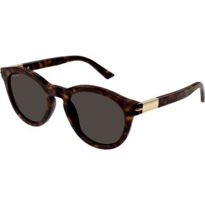 Occhiali da sole  Gucci Gg1501s cod. colore 002 Uomo Rotonda Havana