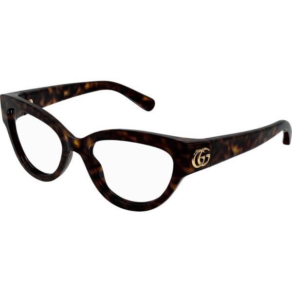 Occhiali vista  Gucci Gg1598o cod. colore 002 Donna Cat eye Havana