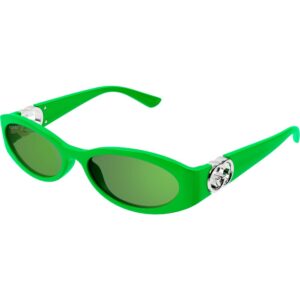 Occhiali da sole  Gucci Gg1660s cod. colore 005 Donna Rotonda Verde