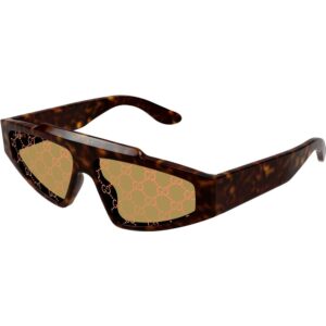 Occhiali da sole  Gucci Gg1591s cod. colore 002 Uomo Squadrata Havana