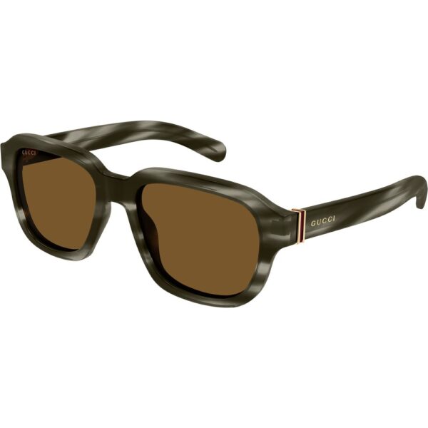 Occhiali da sole  Gucci Gg1508s cod. colore 003 Uomo Squadrata Havana