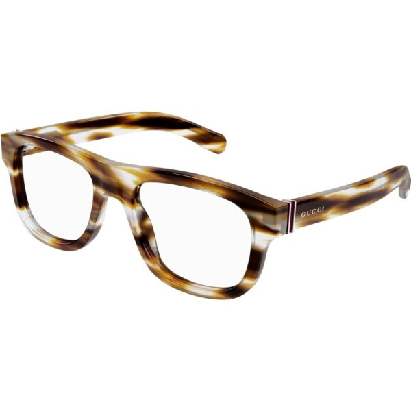 Occhiali vista  Gucci Gg1509o cod. colore 003 Uomo Rotonda Havana