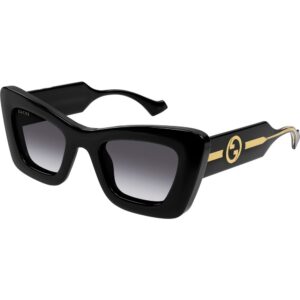 Occhiali da sole  Gucci Gg1552s cod. colore 001 Donna Cat eye Nero