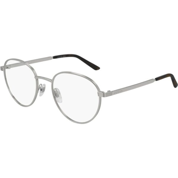 Occhiali vista  Gucci Gg0942o cod. colore 001 Uomo Rotonda Argento