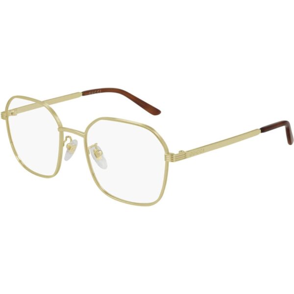 Occhiali vista  Gucci Gg0946oa cod. colore 002 Uomo Squadrata Oro